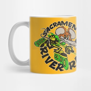 Defunct Sacramento Rats Roller Hockey Mug